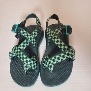 Chaco Womens Z/2 Classic Sandals Brocade Pine Green J106572 Sz 5 Adjustable